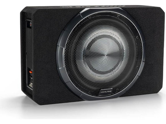 Alpine PWV-SB12 12-inch BassRev Powered Shallow Subwoofer Enclosure