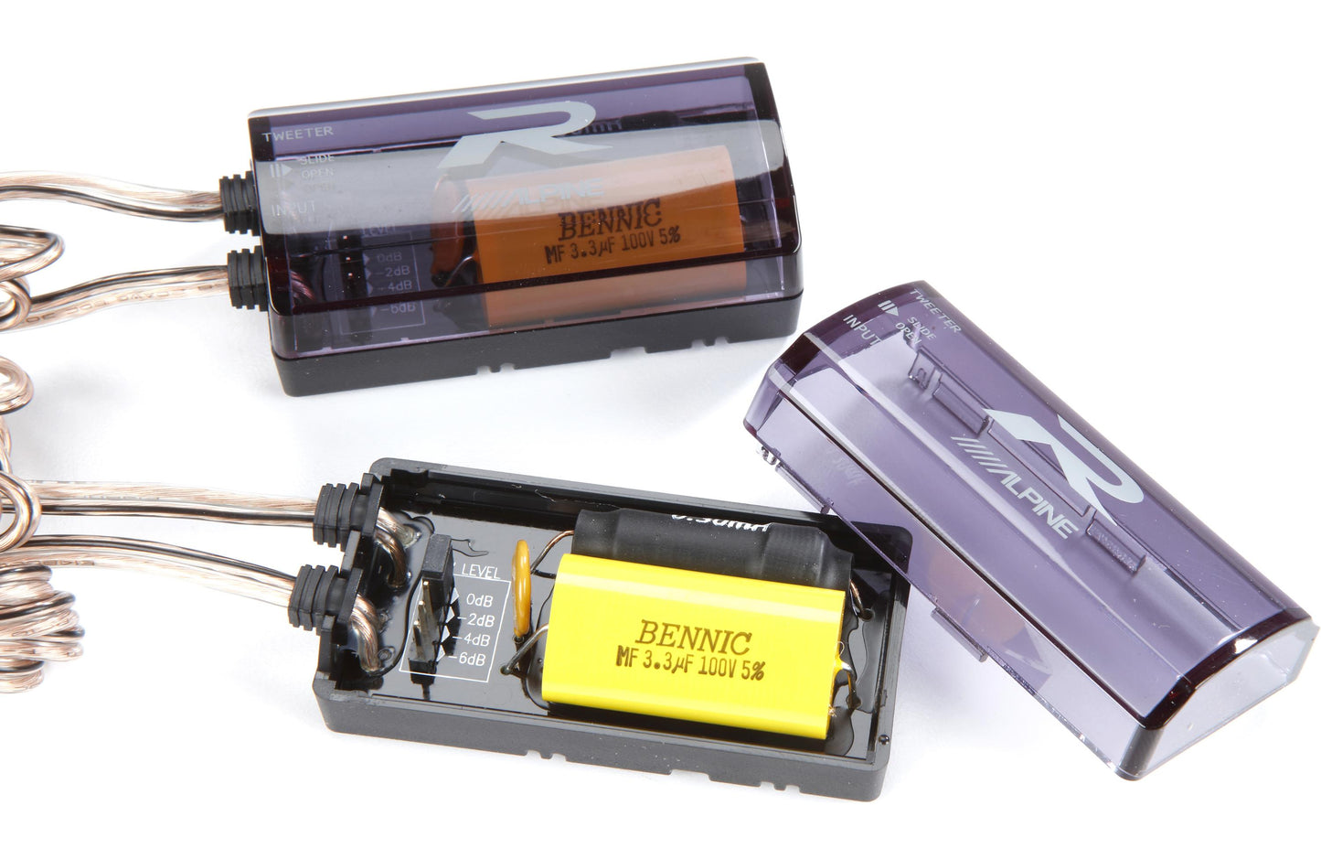 Two electronic components with 'BENNIC' branding