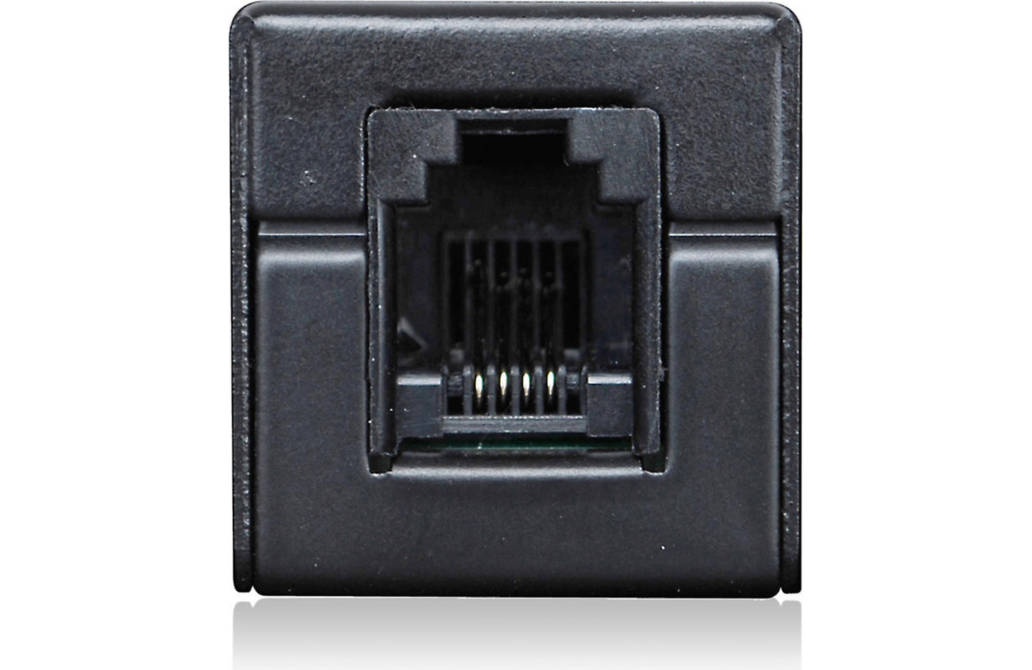 Black RJ45 Ethernet connector
