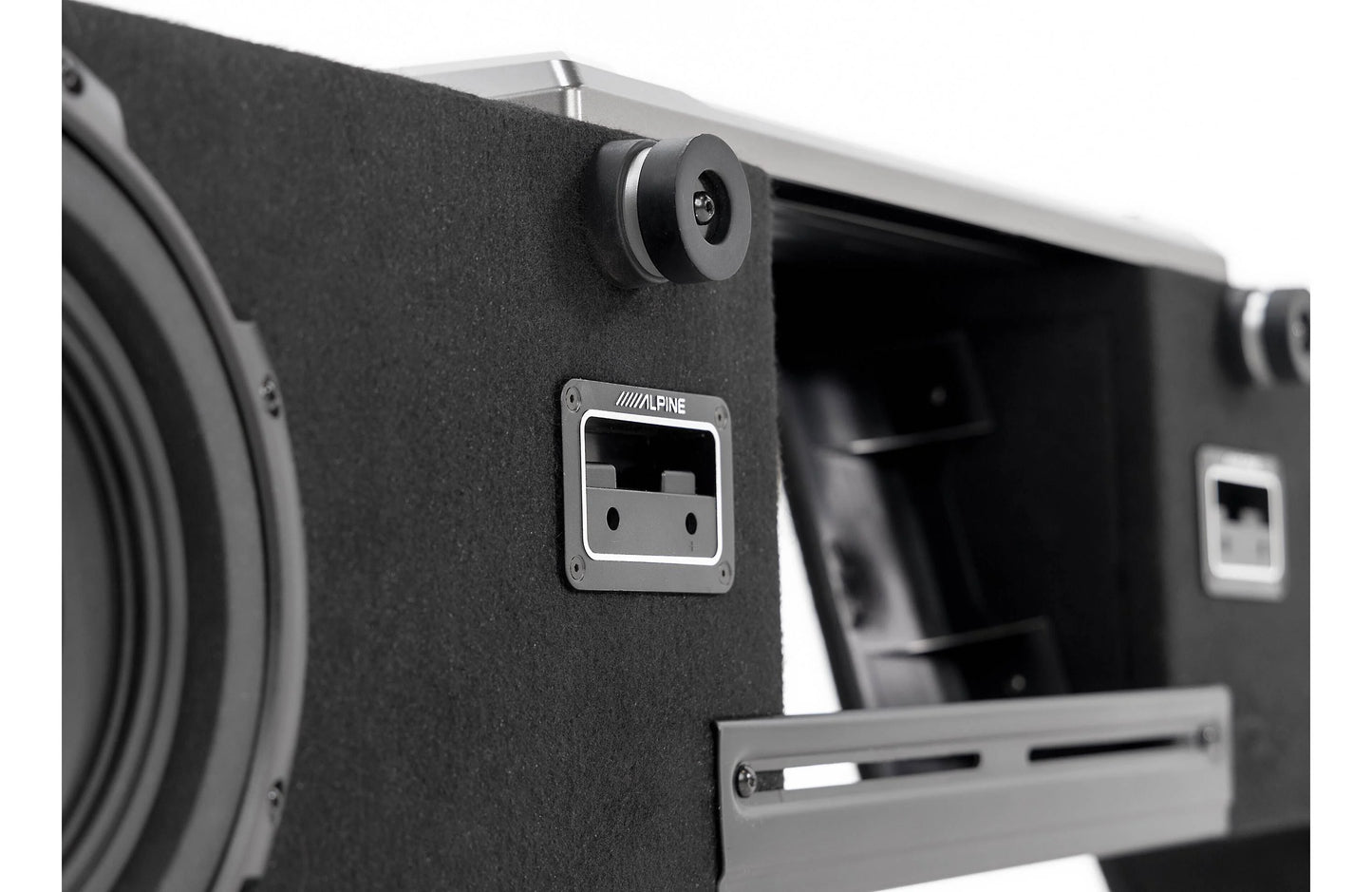 Alpine S2-DB8V-TRK 8-inch Ported Dual Subwoofer Enclosure