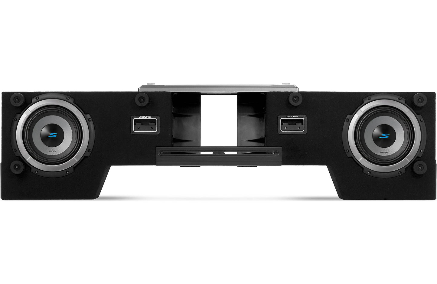 Alpine S2-DB8V-TRK 8-inch Ported Dual Subwoofer Enclosure