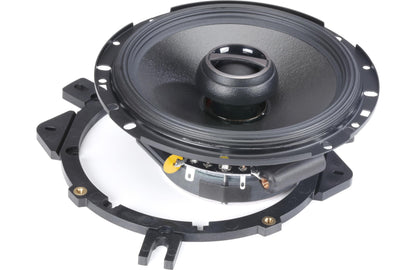 Car speaker with a white background