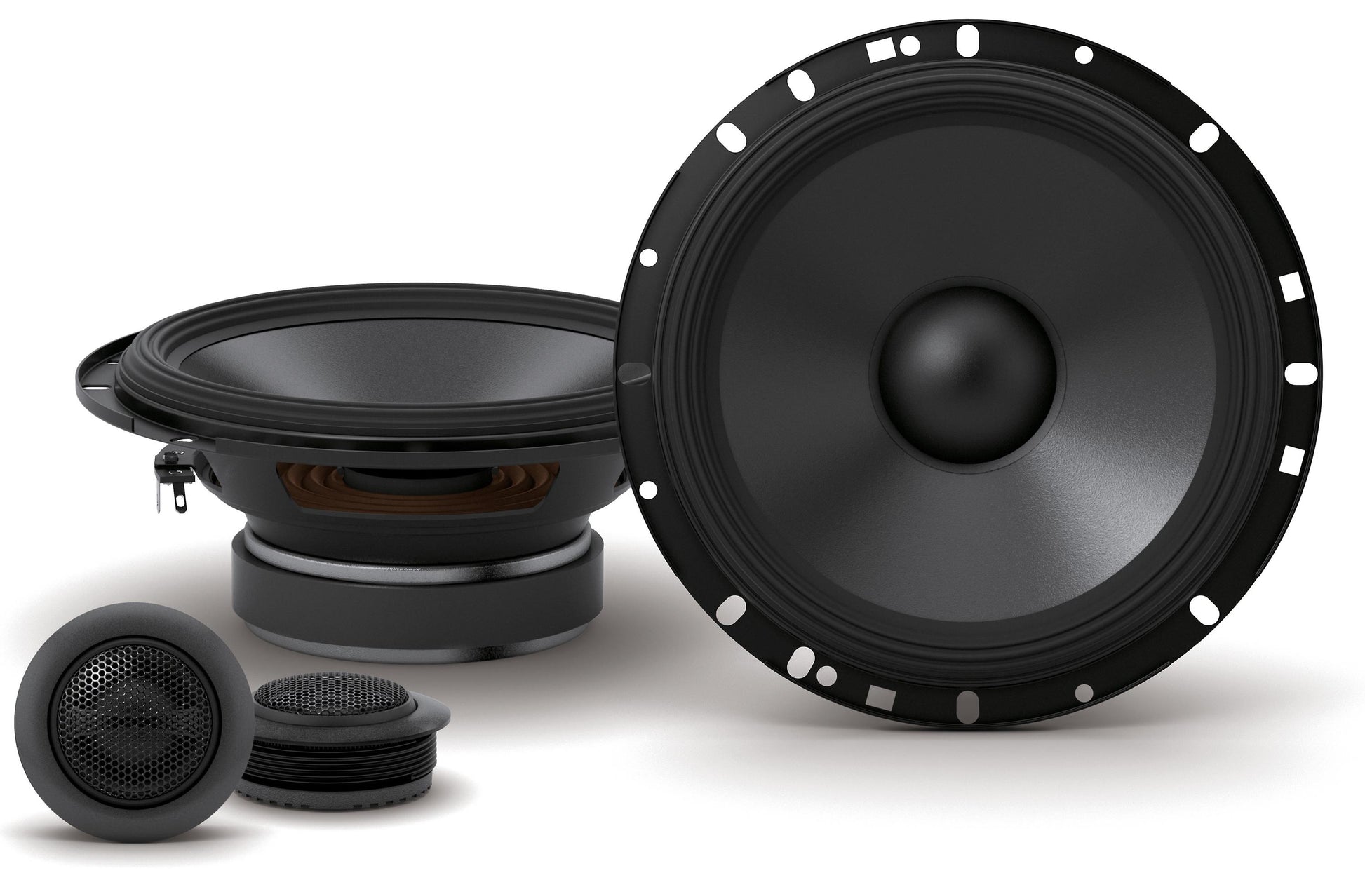 Set of car speakers