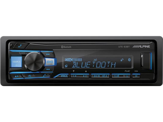 Alpine UTE-63BT Digital Media Receiver With Bluetooth And USB Connectivity