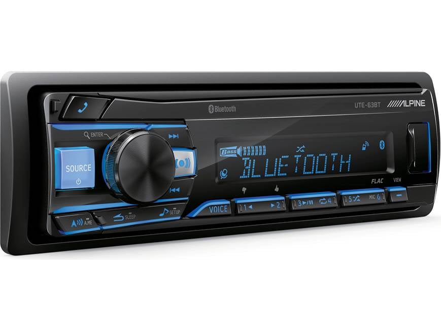 Alpine UTE-63BT Digital Media Receiver With Bluetooth And USB Connectivity