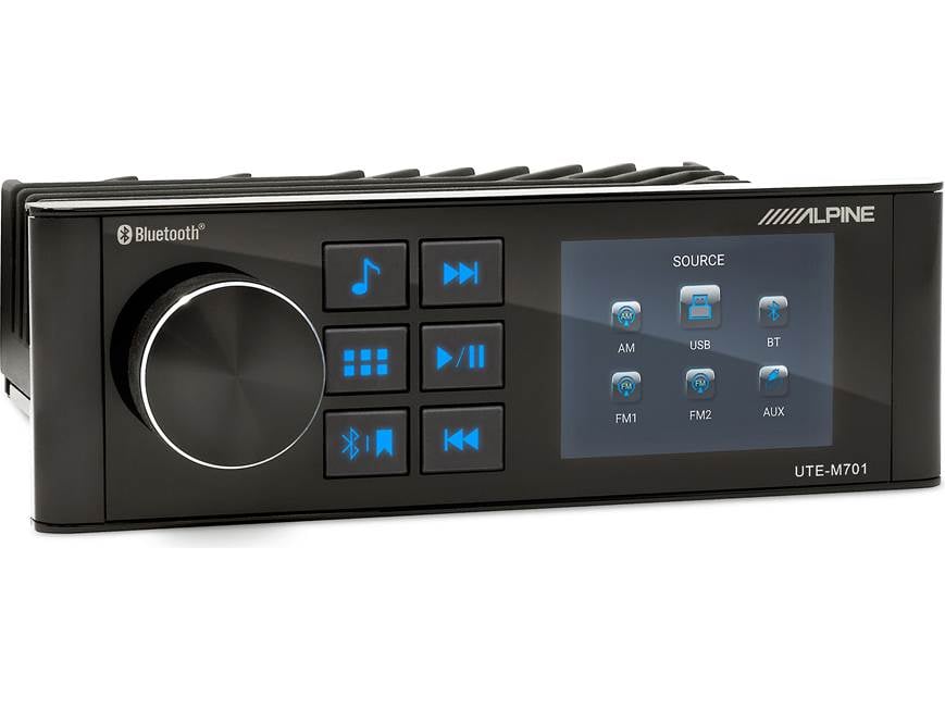 Alpine UTE-M701 Marine Digital Media Receiver (Does Not Play CDs)