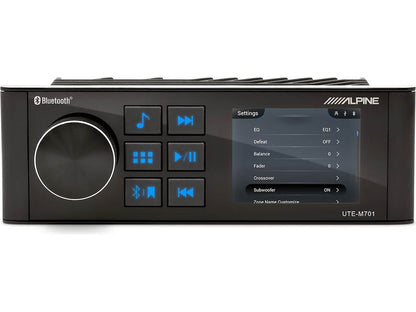 Alpine UTE-M701 Marine Digital Media Receiver (Does Not Play CDs)