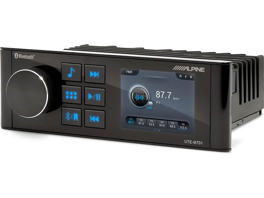 Alpine UTE-M701 Marine Digital Media Receiver (Does Not Play CDs)