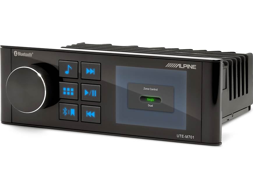 Alpine UTE-M701 Marine Digital Media Receiver (Does Not Play CDs)