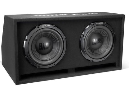 Alpine W-DB12V Vented Subwoofer Enclosure Dual 12 Inch Subwoofers