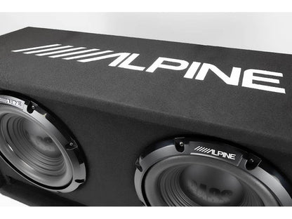 Alpine W-DB12V Vented Subwoofer Enclosure Dual 12 Inch Subwoofers