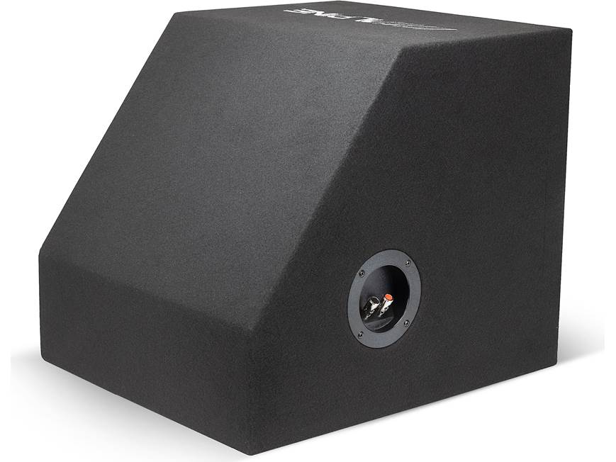 Alpine W-SB12V Vented subwoofer enclosure with 12" W12S4 Bass Series subwoofer