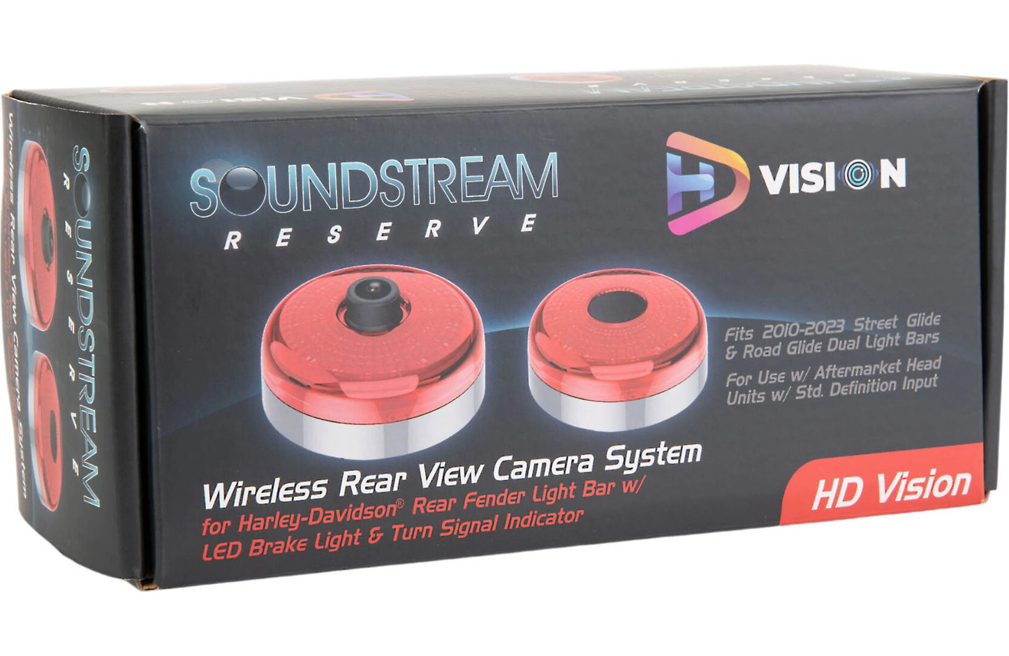 Soundstream Reserve HDVision Wireless Brake Light Backup Camera for Harley-Davidson