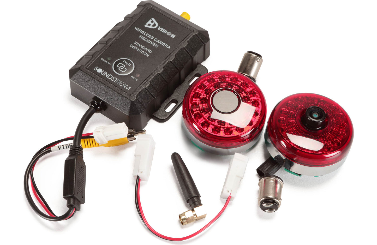 Soundstream Reserve HDVision Wireless Brake Light Backup Camera for Harley-Davidson