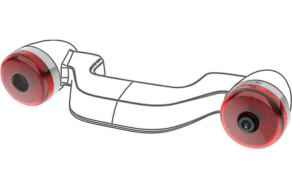 Soundstream Reserve HDVision Wireless Brake Light Backup Camera for Harley-Davidson