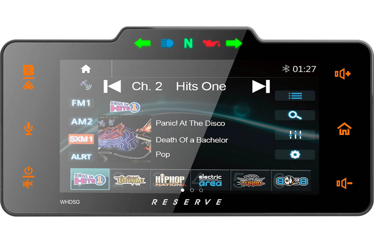 Soundstream Reserve WHD.SG '98 to '13 Harley-Davidson Street Glid Stereo