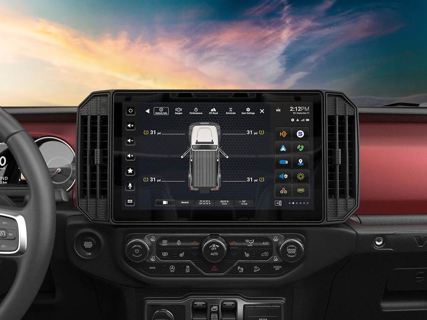 Stinger SRX-JW18128 12.8-Inch Multimedia Receiver For Jeep Wrangler And Gladiator