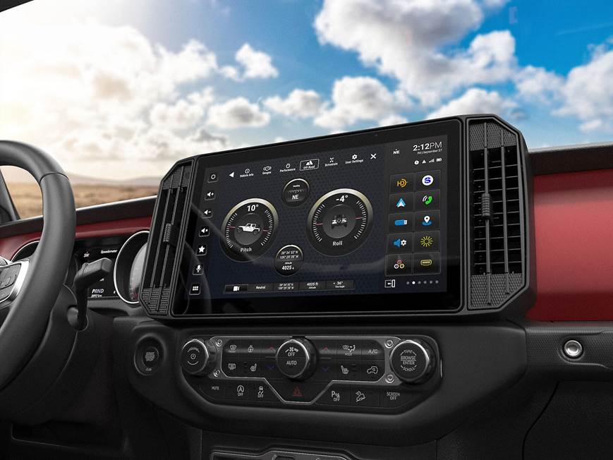 Stinger SRX-JW18128 12.8-Inch Multimedia Receiver For Jeep Wrangler And Gladiator
