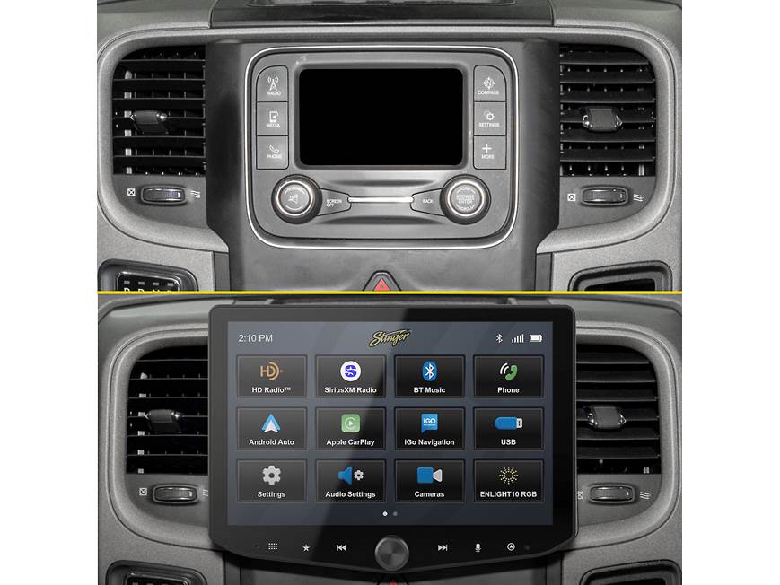 Stinger RB10RAM13X Ram Package HORIZON10 digital multimedia receiver