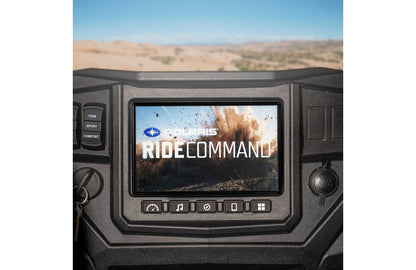 Ride Command system display on a vehicle