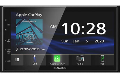 The image shows a Kenwood DMX4707S digital multimedia