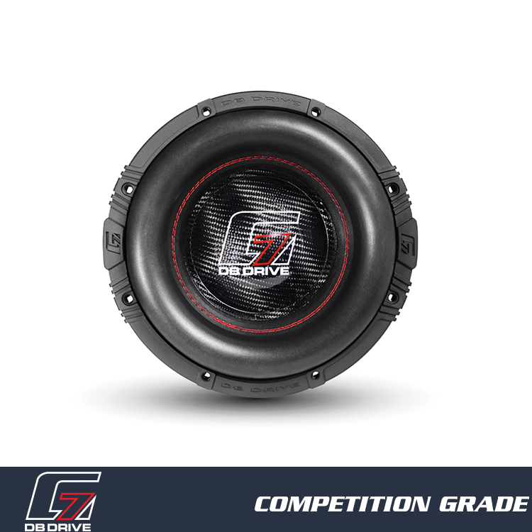DB Drive G7 10.2 : 10 in. Dual 2-Ohm Subwoofer