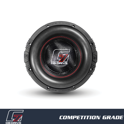 DB Drive G7 10.2 : 10 in. Dual 2-Ohm Subwoofer