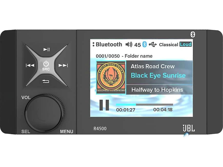 JBL R4500 Wake Series marine digital media receiver (does not play CDs)
