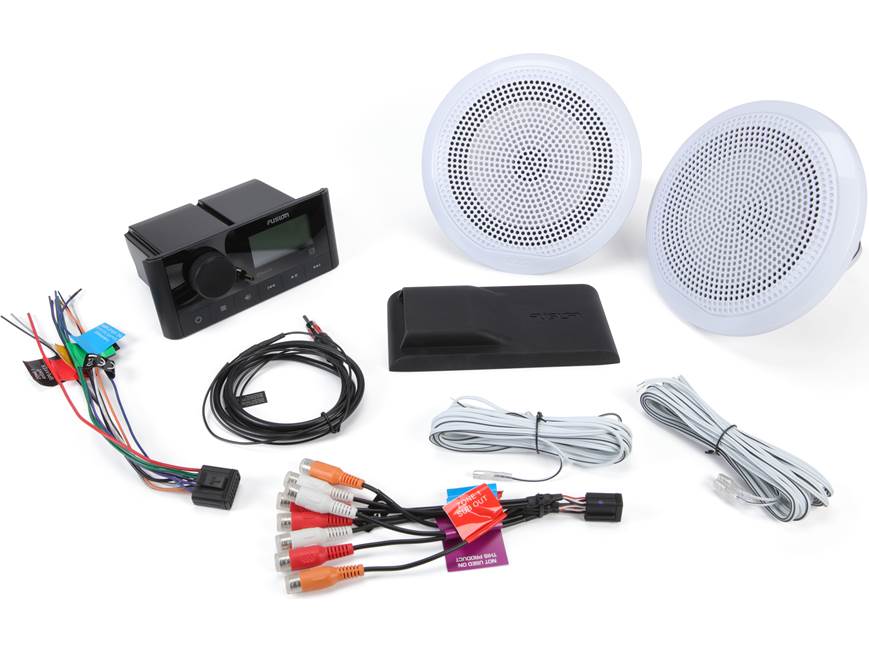 Fusion MS-RA60KCW (Classic White) Marine Audio Package