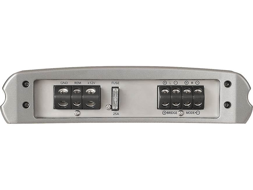 Fusion MS-AM402 2-Channel Marine Amplifier — 65 Watts RMS x 2 at 4 Ohms