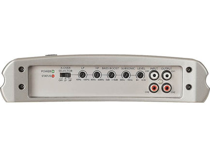 Fusion MS-AM402 2-Channel Marine Amplifier — 65 Watts RMS x 2 at 4 Ohms