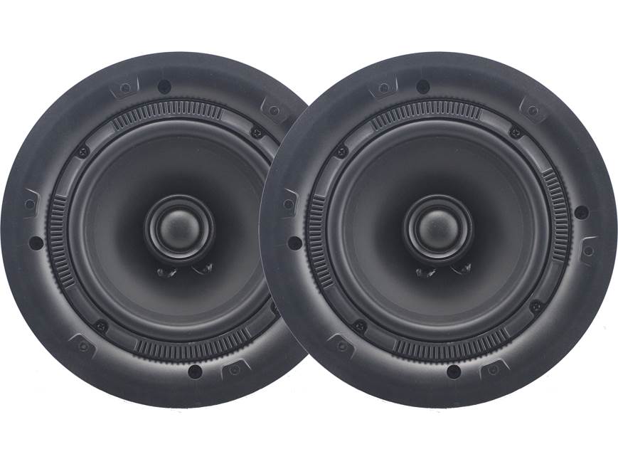 Fusion MS-CL602 6-Inch Full-Range In-Ceiling Marine Speakers Set