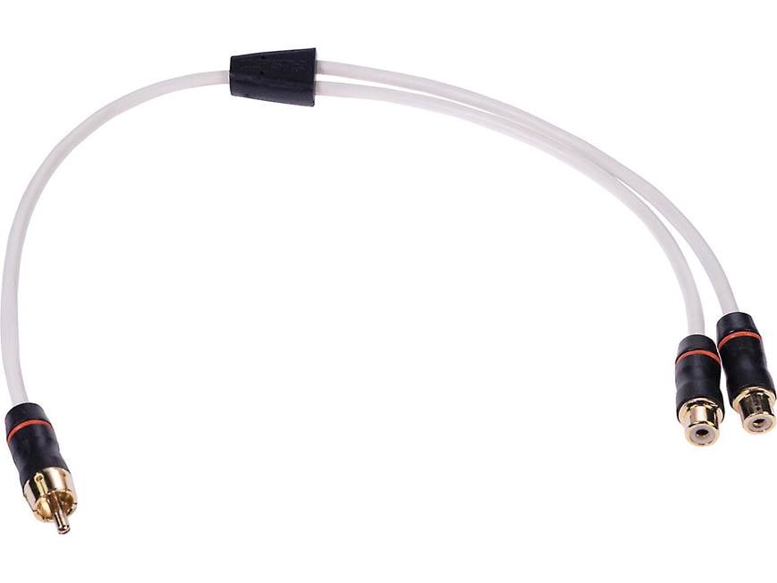 Fusion MS-RCAYF Marine splitter cable (Male to dual female)