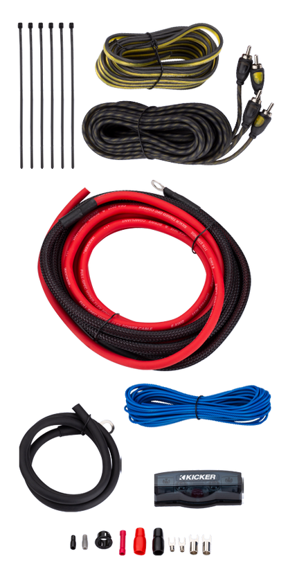 Kicker 47VK6 6AWG 2-Channel Amp Kit