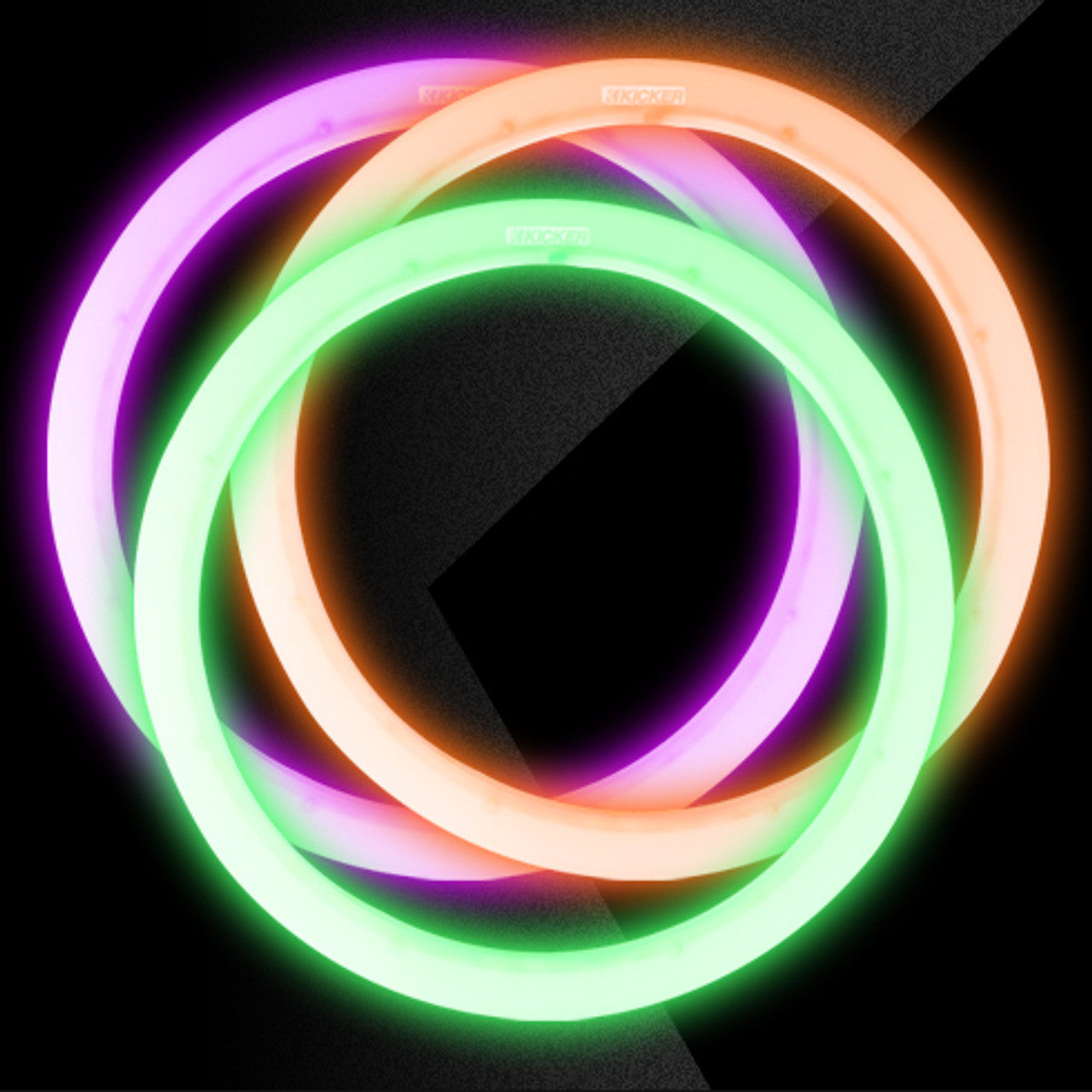 Kicker 47KLSR8 8 Inch Led Lighted Speaker Ring, Pair