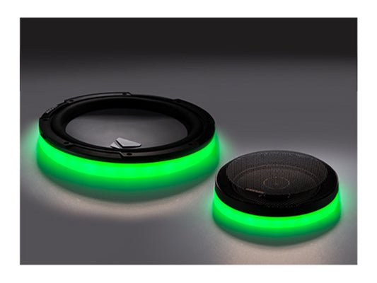 Kicker 47KLSR10 10 Inch Led Lighted Speaker Ring, Single