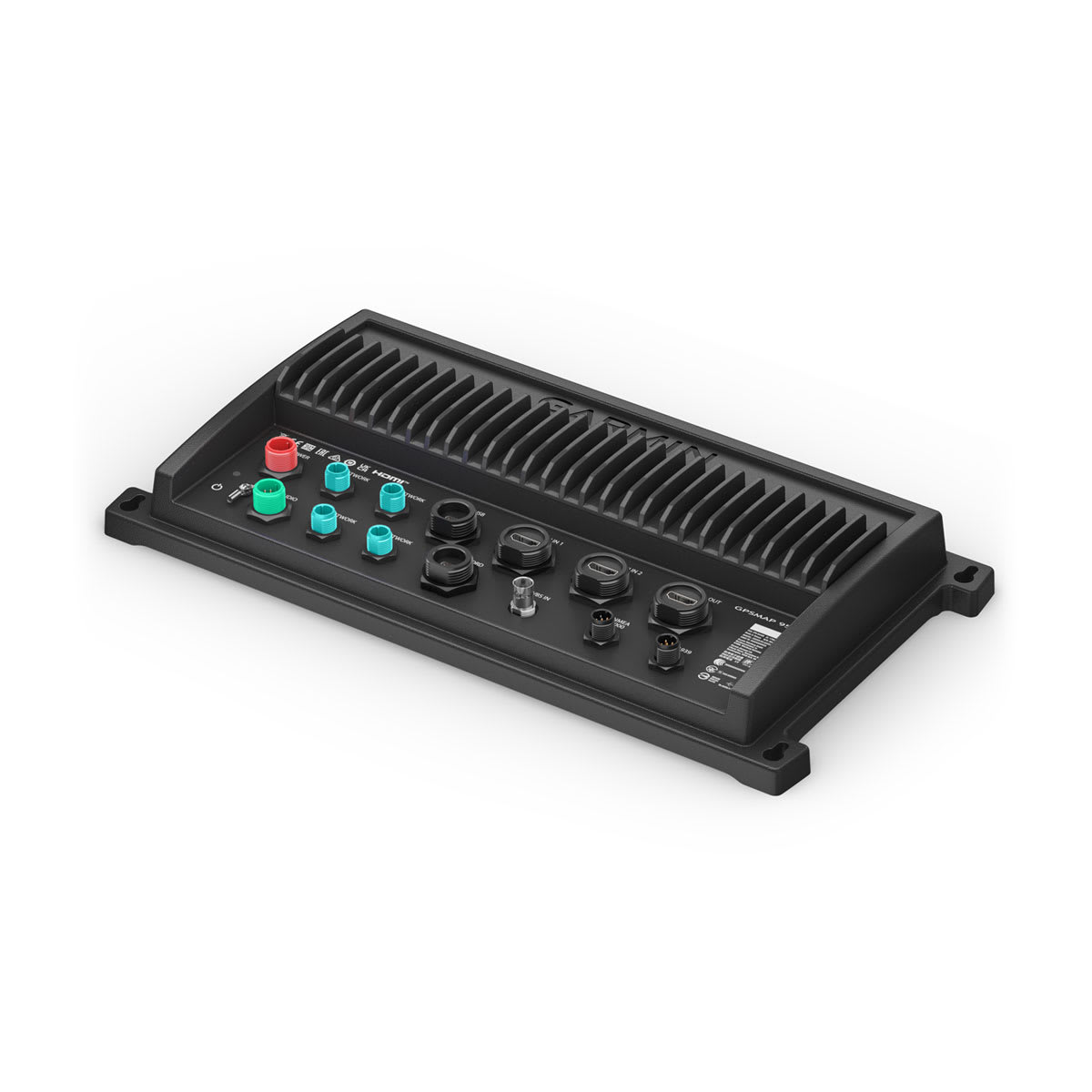 Black electronic control panel 