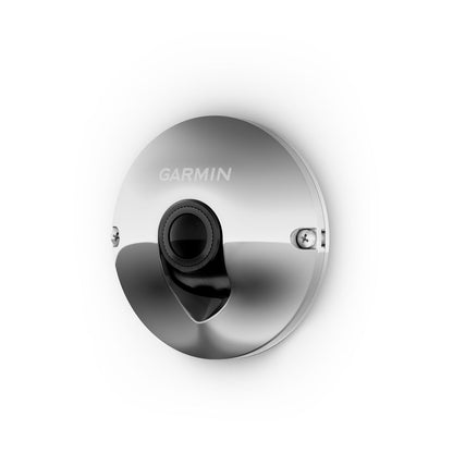 White dome camera (IR lens visible)