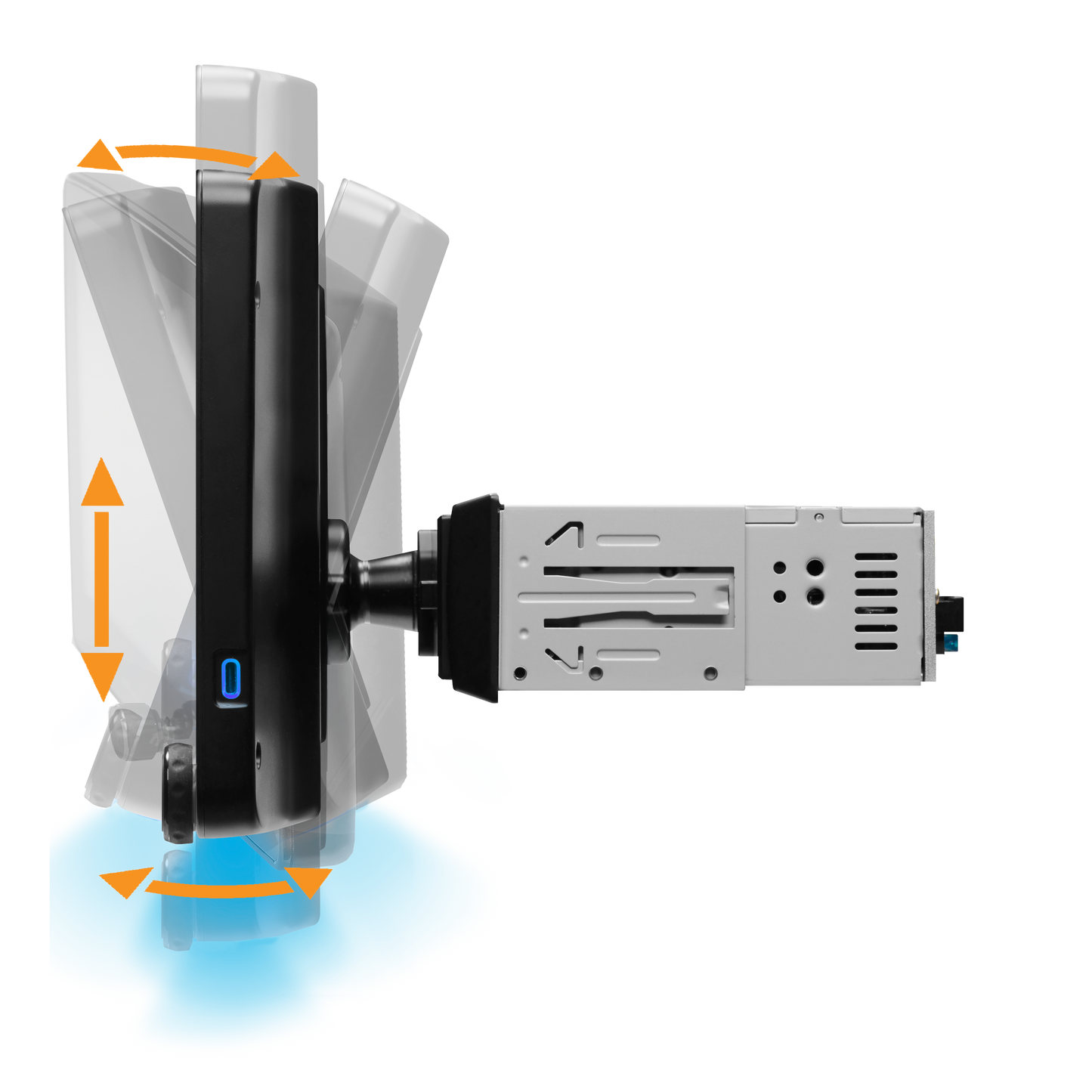 AUTOMOTIVE BE9ACP.WX 9" Wireless CarPlay Android Auto Hi-Res Audio Single-DIN Receiver