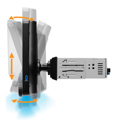 AUTOMOTIVE Elite 10.1-inch Wireless Apple CarPlay Android Auto High-Res Audio Digital Receiver