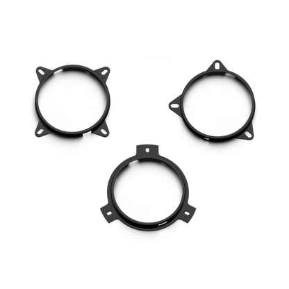 Rockford Fosgate Punch P1V2-4 4-inch 3-Way Coaxial Car Speakers - Powerful Sound