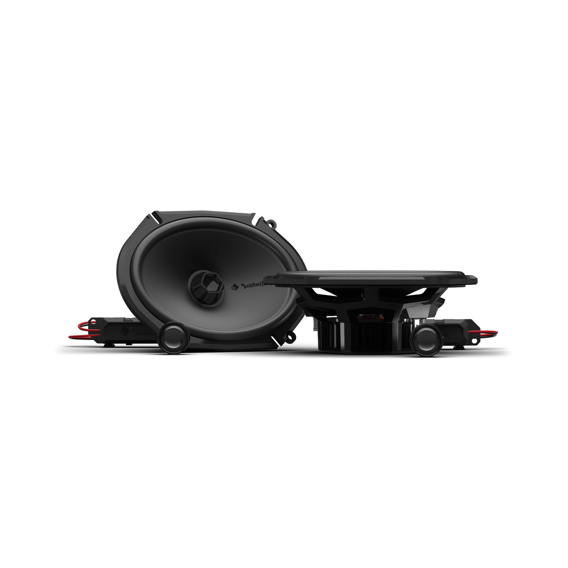 Rockford Fosgate Punch P2 6x8 Inch 2-Way High-Output Convertible Car Speakers