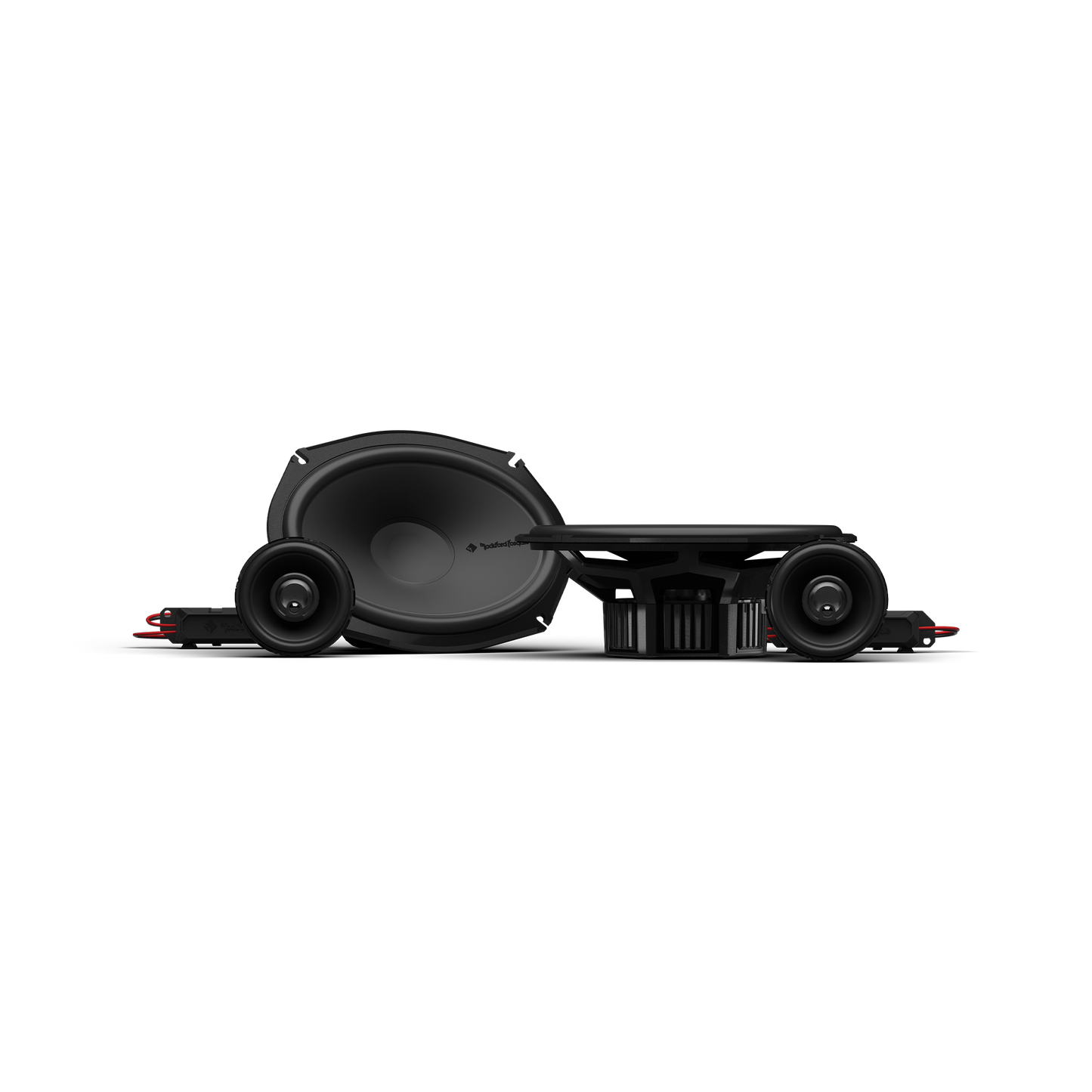 Rockford Fosgate Punch P3 6x9-inch 3-Way Coaxial Component Car Speakers