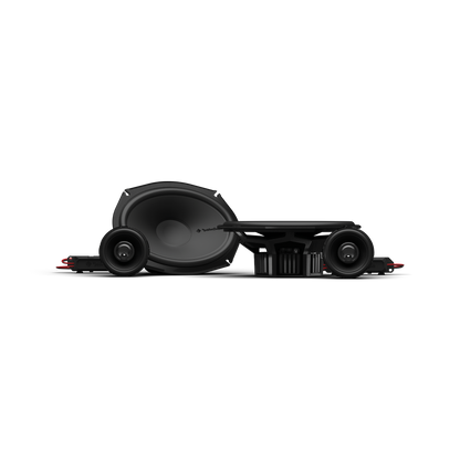 Rockford Fosgate Punch P3 6x9-inch 3-Way Coaxial Component Car Speakers