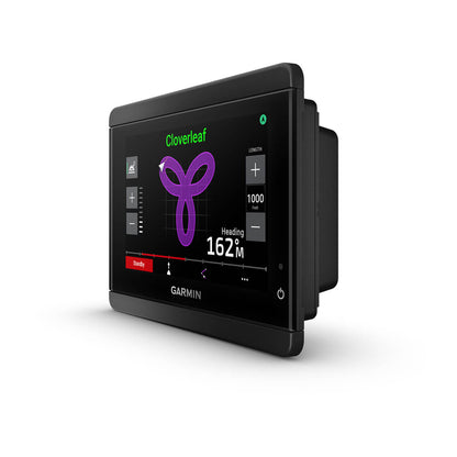 Garmin device with Cloverleaf branding on a white background
