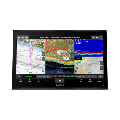 Garmin marine navigation display 