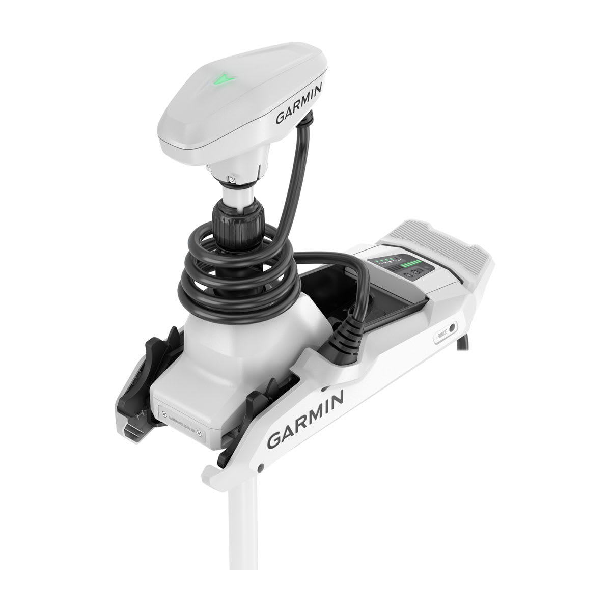 Force® Kraken White Trolling Motor 75" with Remote Control