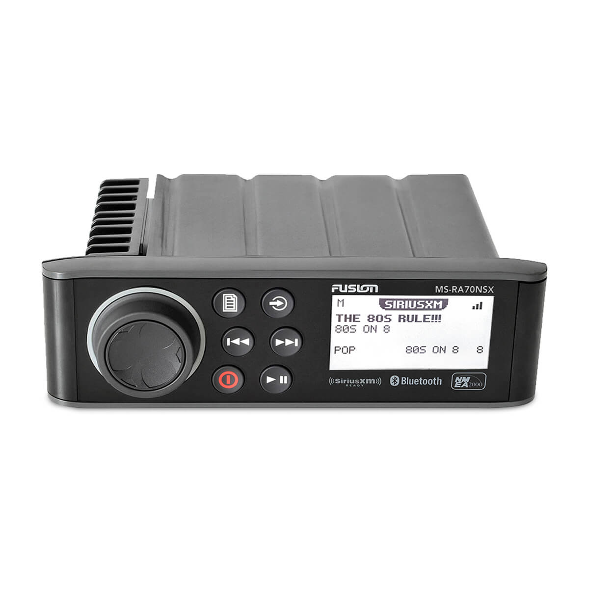 Fusion® RA70 Series Marine Stereos MS-RA70NSX Marine Stereo with NMEA 2000® and SiriusXM-Ready®