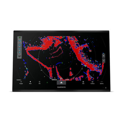 Garmin marine display with sonar 
