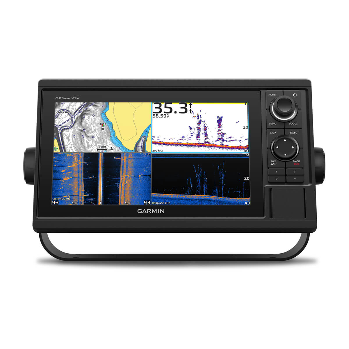 Garmin marine GPS and chartplotter 